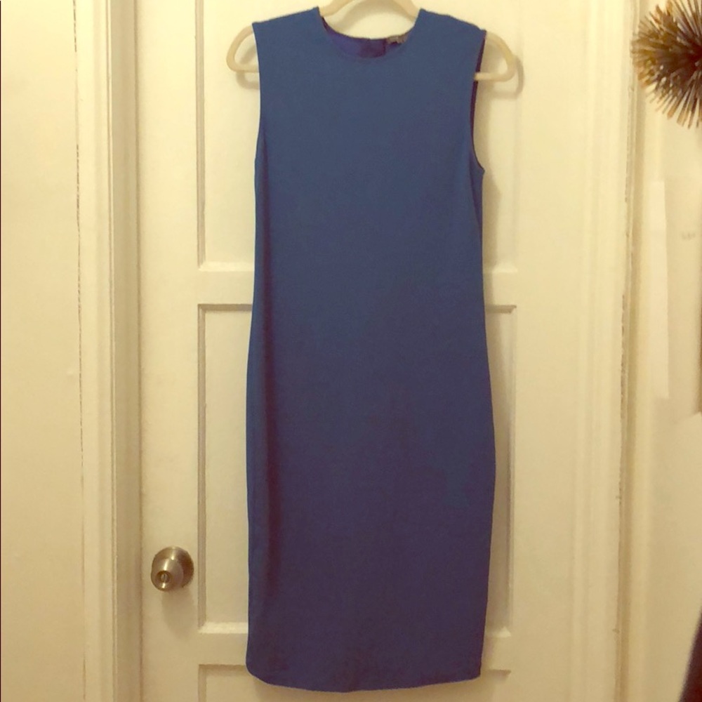 Blue Vince “Ponte” Sheath Dress Size Small